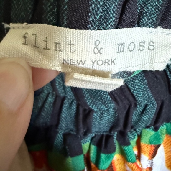 Flint & Moss Colorful Floral Print Maxi Skirt Size Large - Picture 7 of 8